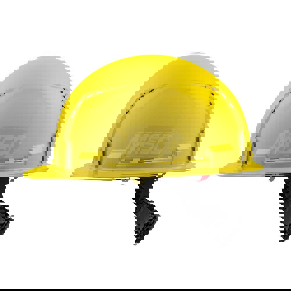 Hard Hat: Construction, Front Brim, Class C, 6-Point Suspension