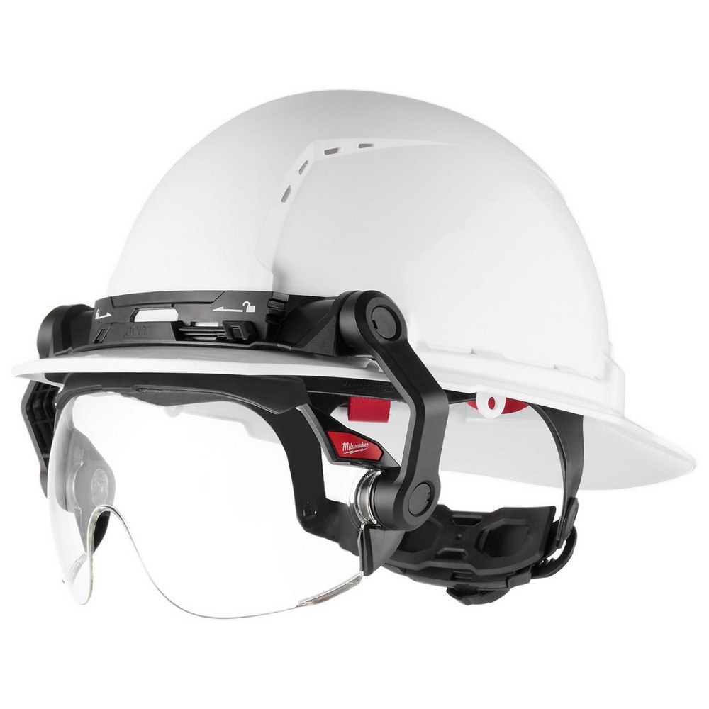 Hard Hat Accessories; Accessory Type: Visor ; Type: Eye Visor ; For Use With: Milwaukee. BOLT Safety Helmets & BOLT Hard Hats ; Hard Hat Compatibility: MILWAUKEE Safety Helmets & Hard Hats ; Material: Polycarbonate ; Color: Clear