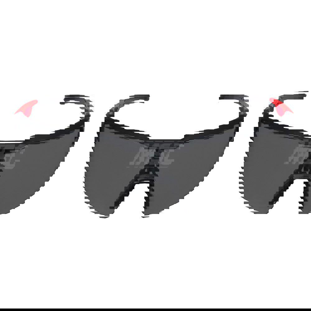 Safety Glasses: Anti-Fog & Anti-Scratch, Plastic, Black Lenses