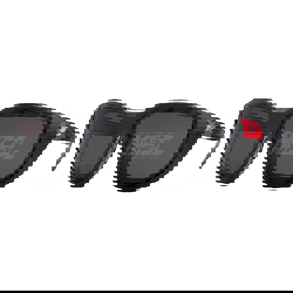 Safety Glass: With Gasket, Anti-Fog & Anti-Scratch, Plastic, Clear Lenses, Full-Framed