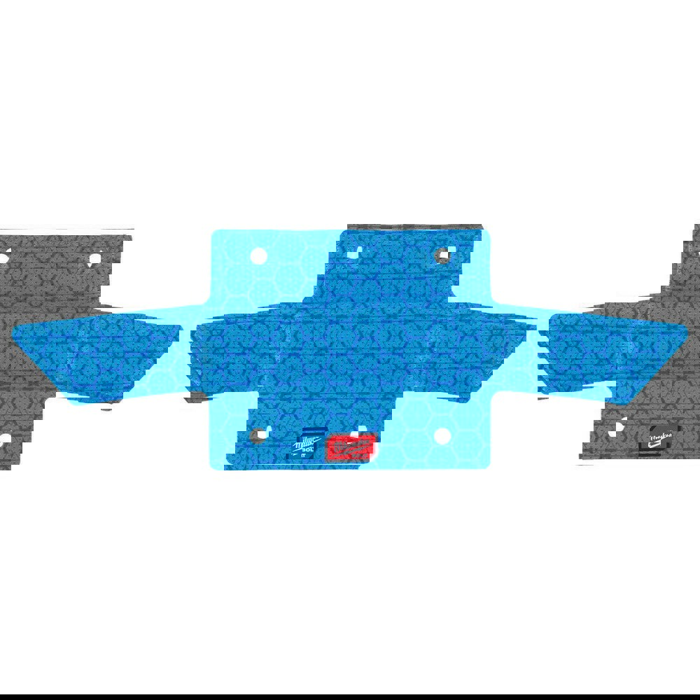 Hard Hat Accessories; Hard Hat Compatibility: MILWAUKEE Hard Hats ; Material: Polyester ; Color: Blue ; Closure Type: Attachment Clips ; Size: Universal ; Garment Style: Sweatband