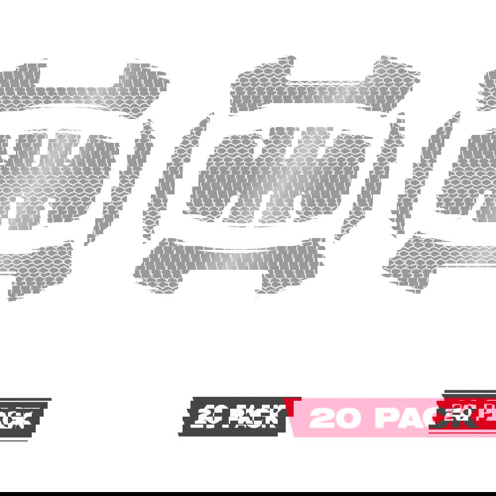 Hard Hat Accessories; Accessory Type: Hard Hat Sticker ; Type: Reflective Stickers ; For Use With: Milwaukee Tool BOLT ; Hard Hat Compatibility: MILWAUKEE Hard Hats ; Material: Polycarbonate ; Color: Silver