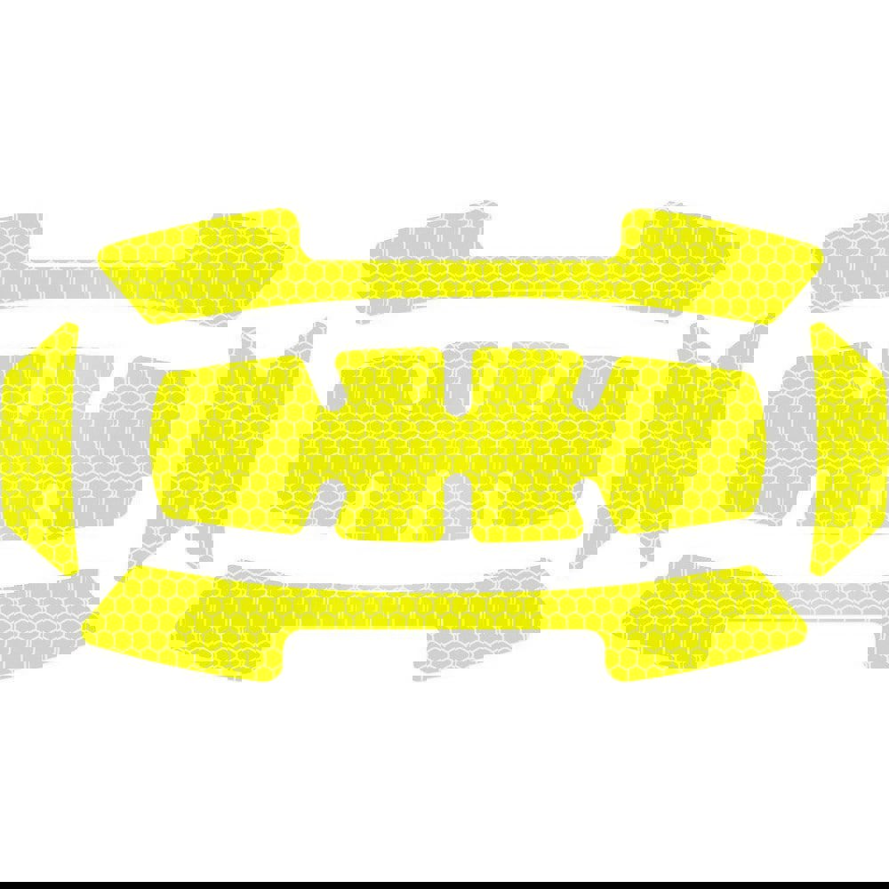 Hard Hat Accessories; Accessory Type: Hard Hat Sticker ; Type: Reflective Stickers ; For Use With: Milwaukee Tool BOLT ; Hard Hat Compatibility: MILWAUKEE Hard Hats ; Material: Polycarbonate ; Color: Yellow