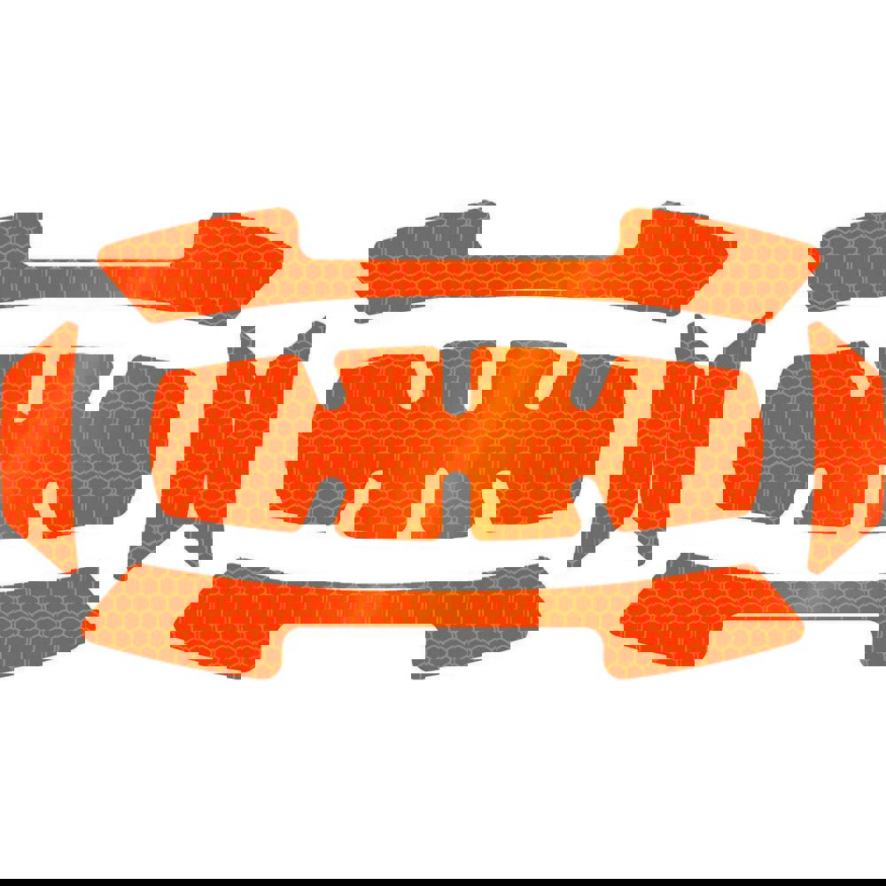 Hard Hat Accessories; Accessory Type: Hard Hat Sticker ; Type: Reflective Stickers ; For Use With: Milwaukee Tool BOLT ; Hard Hat Compatibility: MILWAUKEE Hard Hats ; Material: Polycarbonate ; Color: Orange