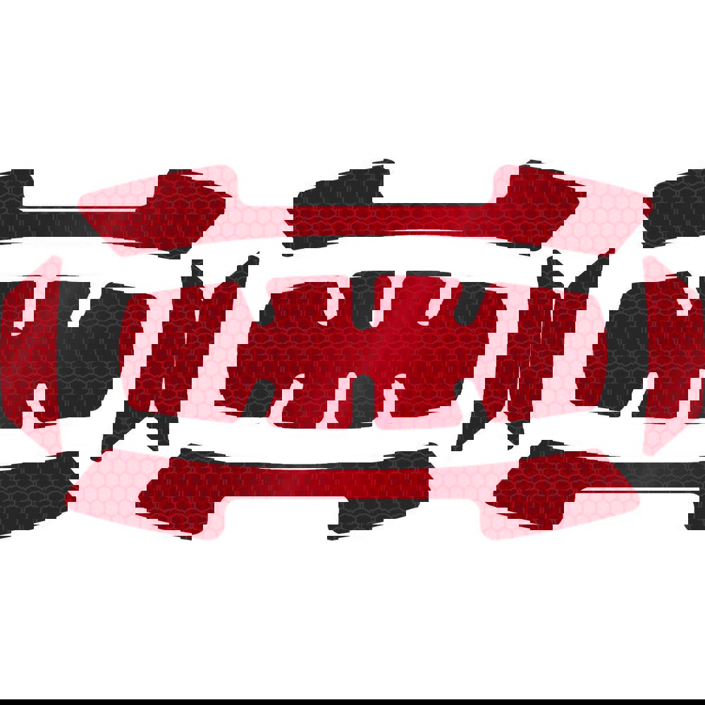 Hard Hat Accessories; Accessory Type: Hard Hat Sticker ; Type: Reflective Stickers ; For Use With: Milwaukee Tool BOLT ; Hard Hat Compatibility: MILWAUKEE Hard Hats ; Material: Polycarbonate ; Color: Red