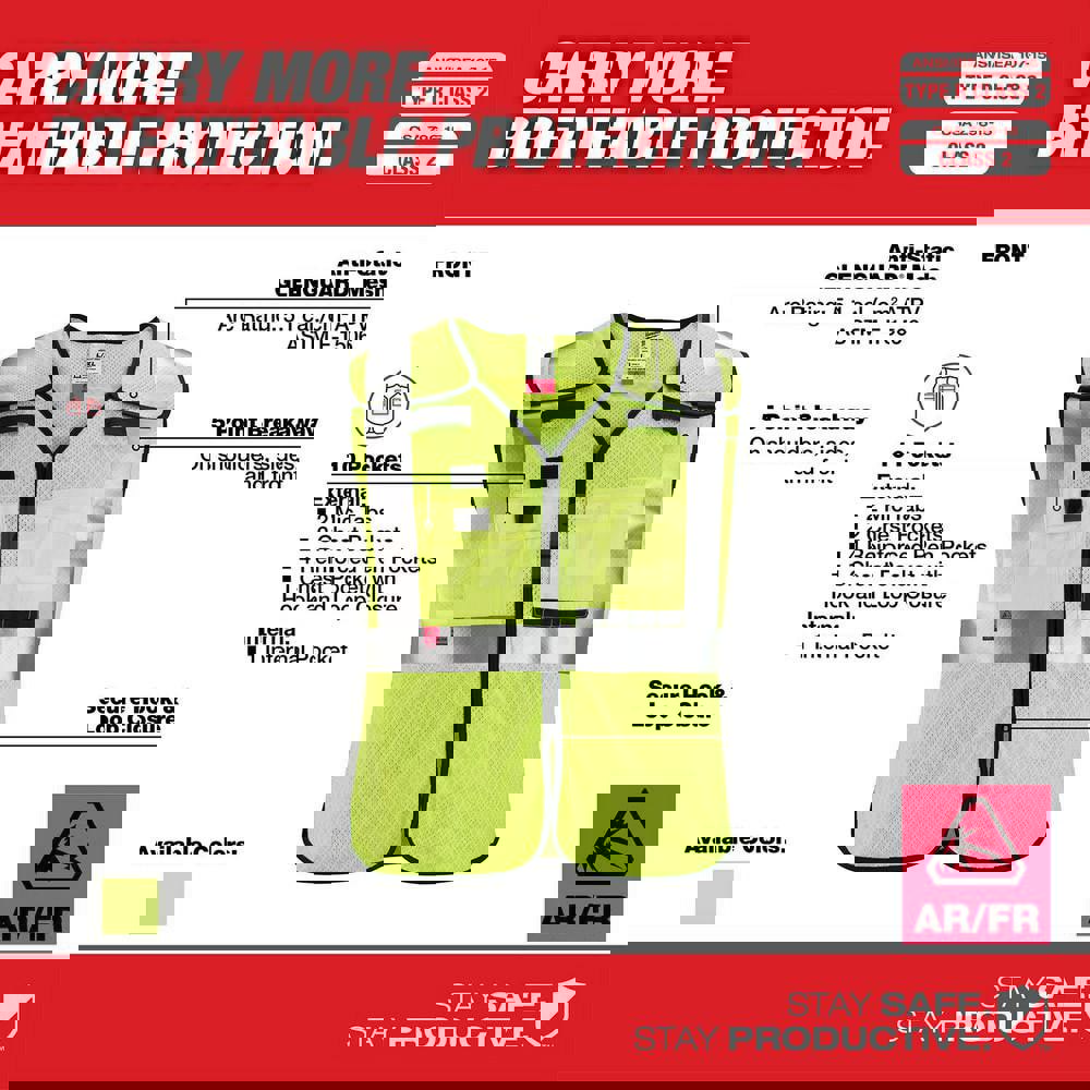 High Visibility Vest: Small & Medium, Breakaway Vest