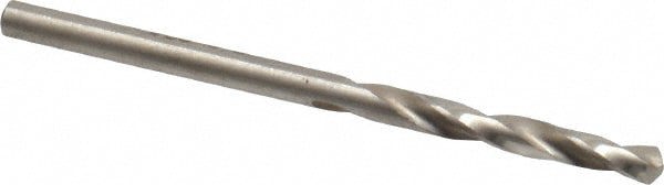 Screw Machine Length Drill Bit: #36 (0.1065) Dia, 118 deg, HSS
