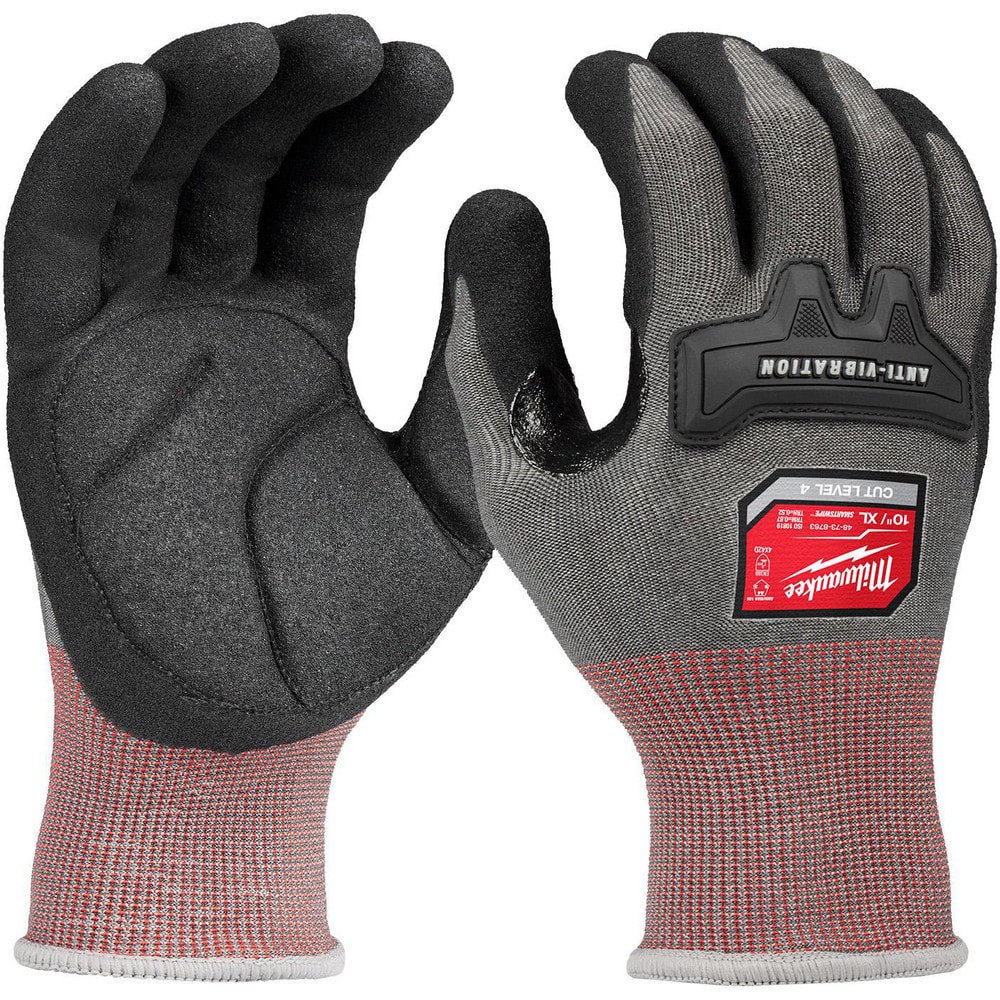 Work & General Purpose Gloves; Glove Type: Cut-Resistant; Impact-Resistant ; Lining Material: Spandex; Nylon ; Back Material: Polyethylene ; Cuff Style: Elastic ; Primary Material: Nylon; Spandex Blend ; Coating Material: Polyethylene
