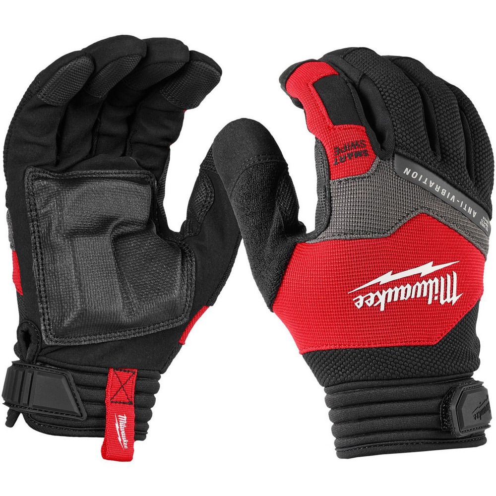 Work & General Purpose Gloves; Glove Type: Field Work ; Application: Anti-Vibration ; Lining Material: Synthetic Leather ; Back Material: Synthetic Leather ; Cuff Material: Synthetic Leather ; Cuff Style: Hook & Loop