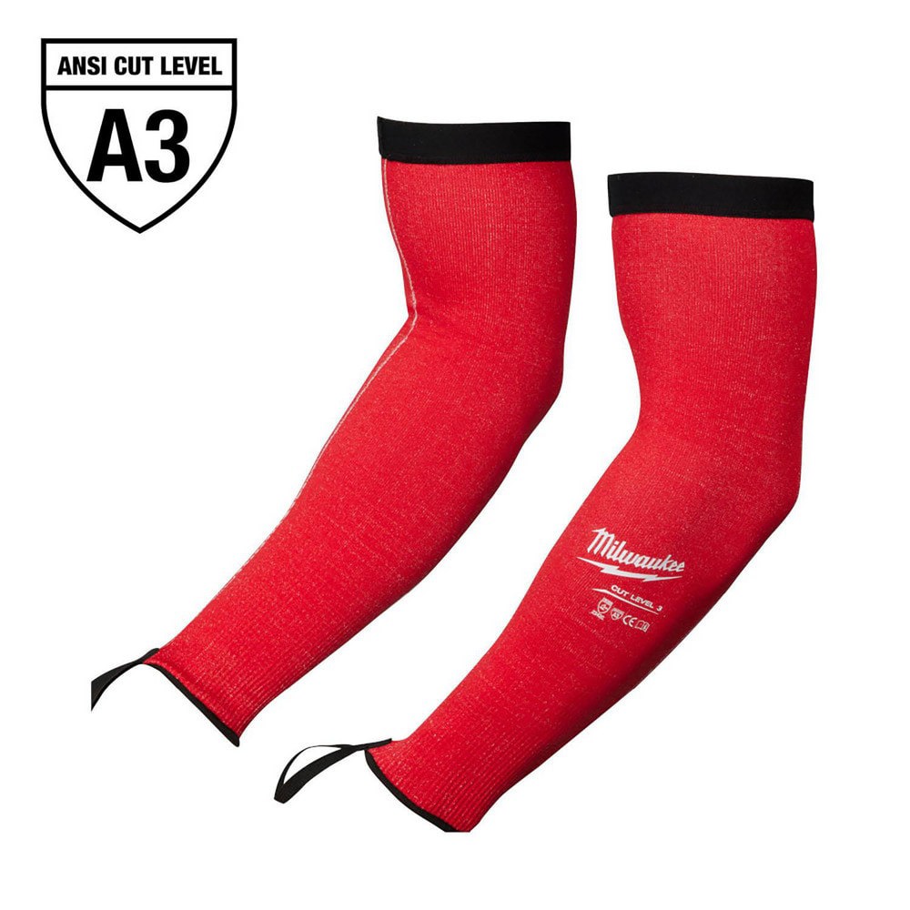 Sleeves; Size: Universal ; Material: Elastic ; Color: Black ; Closure Type: Slip-On ; Overall Length: 16.00 ; ANSI/ISEA Cut Resistance Level: A3