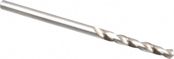 Screw Machine Length Drill Bit: #40 (0.0980) Dia, 118 deg, HSS
