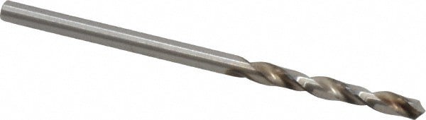 Screw Machine Length Drill Bit: #42 (0.0935) Dia, 118 deg, HSS
