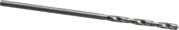 Screw Machine Length Drill Bit: #53 (0.0595) Dia, 118 deg, HSS