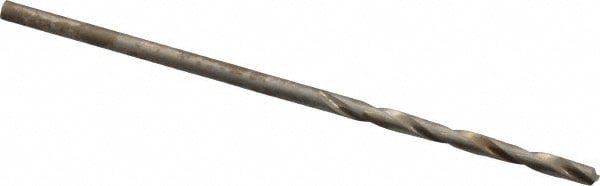Screw Machine Length Drill Bit: #54 (0.0550) Dia, 118 deg, HSS