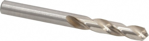 Screw Machine Length Drill Bit: Letter D, (0.2460) Dia, 118 deg, HSS