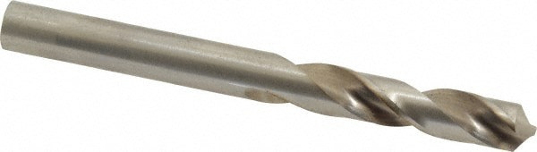 Screw Machine Length Drill Bit: Letter F, (0.2570) Dia, 118 deg, HSS