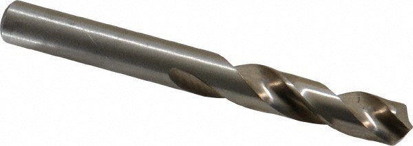 Screw Machine Length Drill Bit: Letter N, (0.3020) Dia, 118 deg, HSS