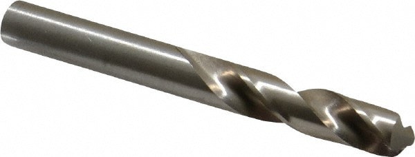 Screw Machine Length Drill Bit: Letter R, (0.3390) Dia, 118 deg, HSS