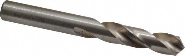 Screw Machine Length Drill Bit: Letter V, (0.3770) Dia, 118 deg, HSS