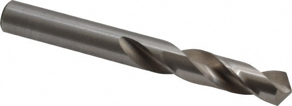 Screw Machine Length Drill Bit: Letter W, (0.3860) Dia, 118 deg, HSS