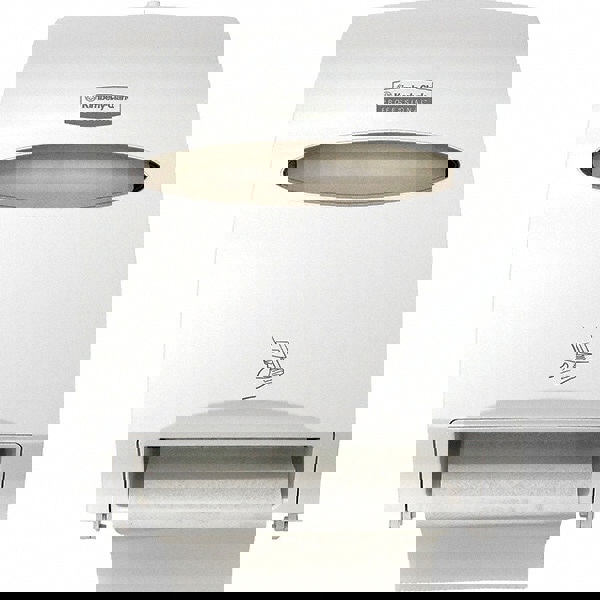 Automatic Hard Roll Towel Dispenser, White, 1.75