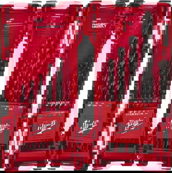 Drill Bit Set: Maintenance Length Drill Bits, 14 Pc, 0.0625