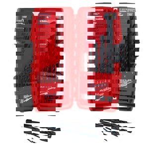 Drill Bit Set: Maintenance Length Drill Bits, 15 Pc, 0.0625