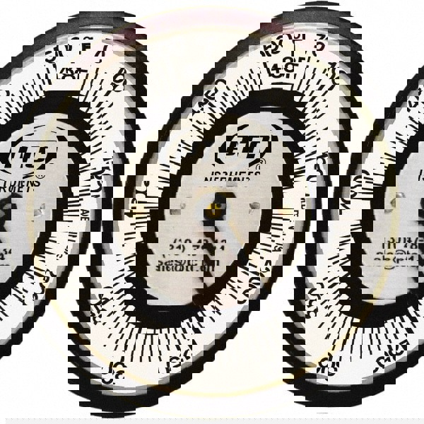 70 to 500&deg;F, 2 Inch Dial Diameter, P