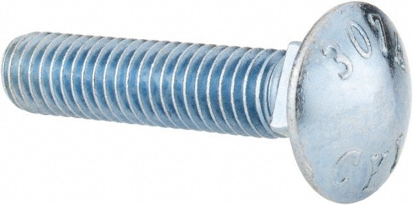Carriage Bolt: 3/8-16, 1-3/4
