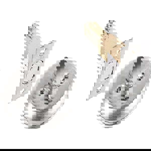 Deadbolts; Deadbolt Type: Thumb Turn, Inside & Exterior Rose ; Lock Type: Single Cylinder ; Finish: Satin Chrome ; Hand Orientation: Non-Handed ; Lockset Grade: Grade 1