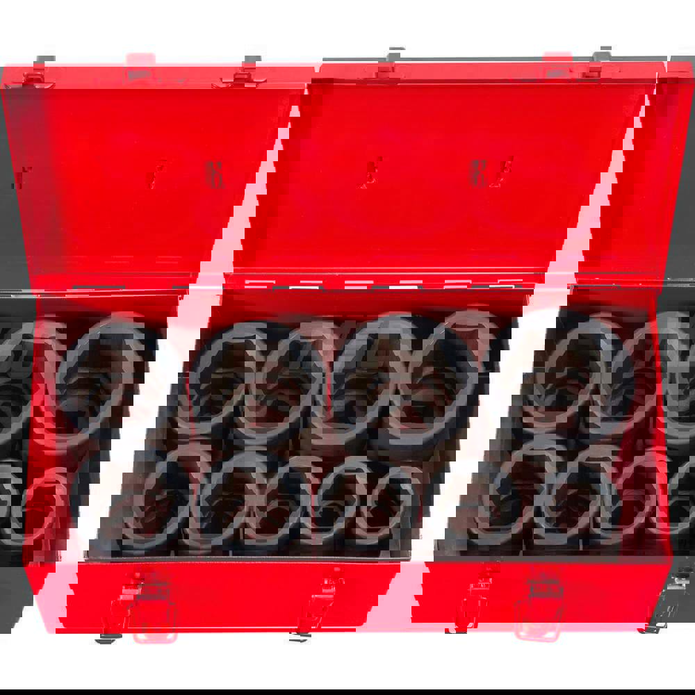 1 Inch Drive Deep 6-Point Impact Socket Set, 9-Piece (1-2 in.)