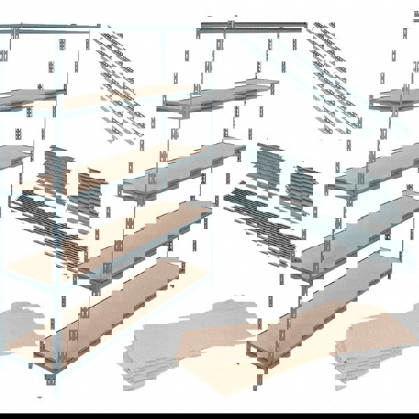 Boltless Cross Beam: Use With Boltless Storage Rack