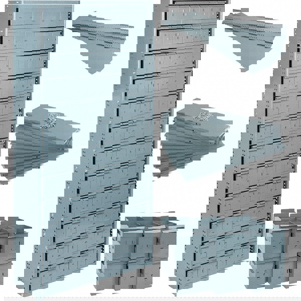 Bin Shelving Unit with Drawer: Use With Bins & Totes