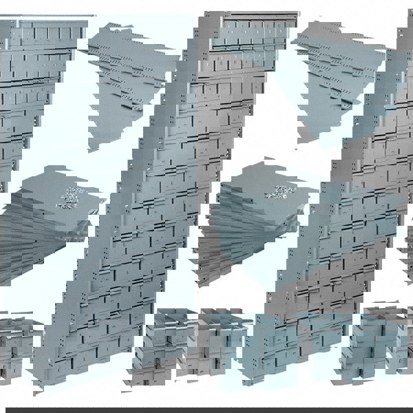 Bin Shelving Unit with Drawer: Use With Bins & Totes