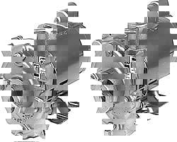 AC Straight Pump: 208 to 220/440V, 3/4 hp, 3 Phase, Stainless Steel Housing, Stainless Steel Impeller