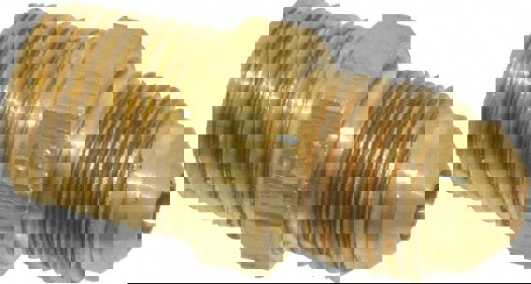 Brass Flared Tube Connector: 3/16