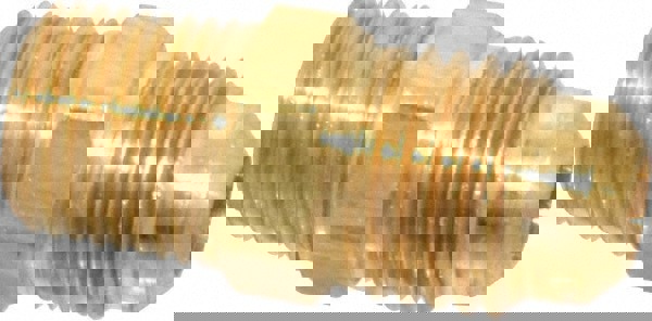 Brass Flared Tube Male Connector: 1/4