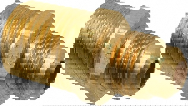 Brass Flared Tube Male Connector: 1/4