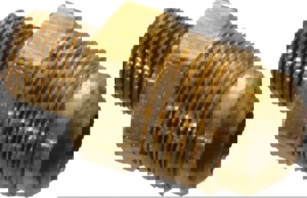 Brass Flared Tube Connector: 3/8