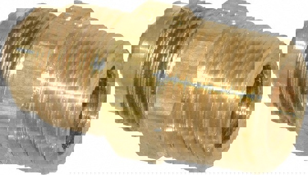 Brass Flared Tube Male Connector: 3/8