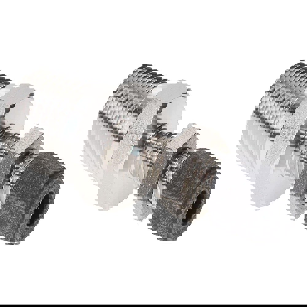 Compression Tube Bulkhead Connector: 1/2