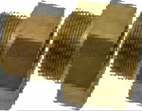 Brass Flared Tube Inverted Male Connector: 1/4