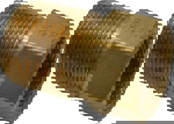 Brass Flared Tube Inverted Male Connector: 1/4