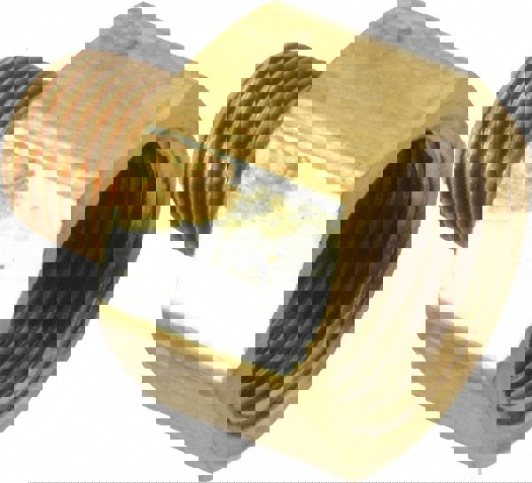 Brass Flared Tube Inverted Male Connector: 3/8