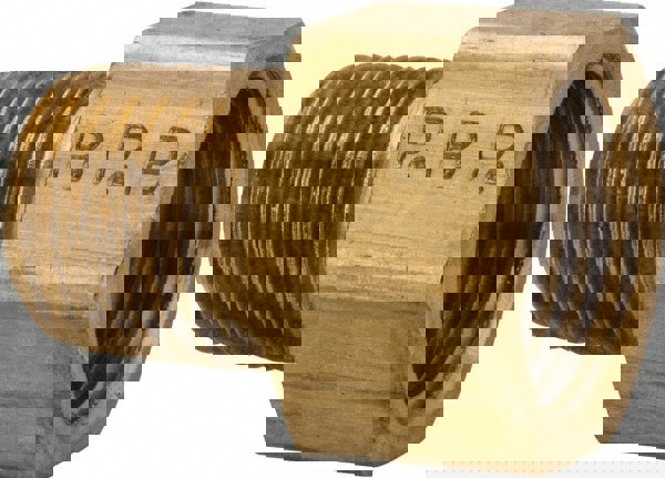 Brass Flared Tube Inverted Male Connector: 3/8