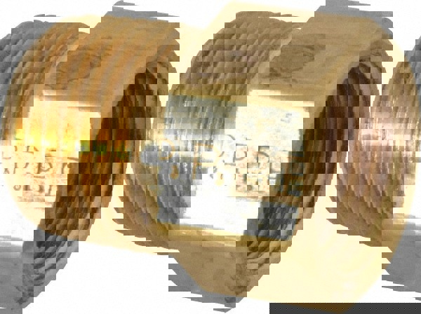 Brass Flared Tube Inverted Male Connector: 3/8