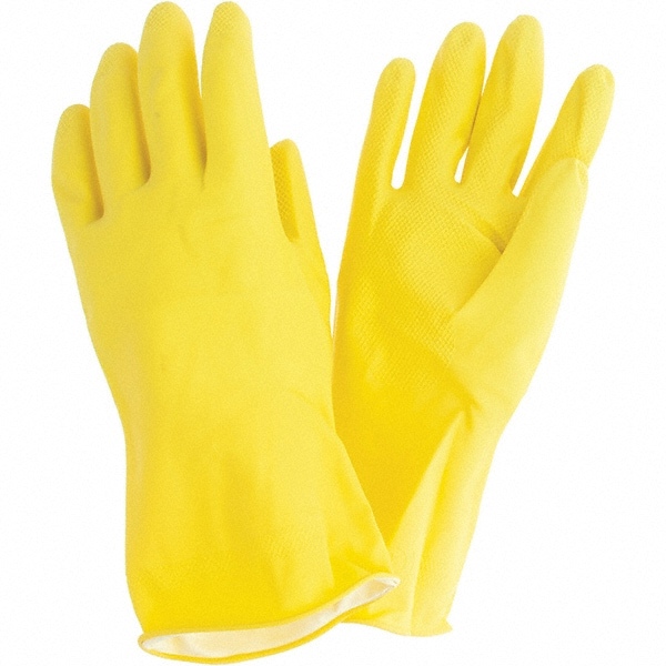 Chemical Resistant Gloves: PiP Assurance, Size Large, 21.00 mil, Cotton, Unsupported