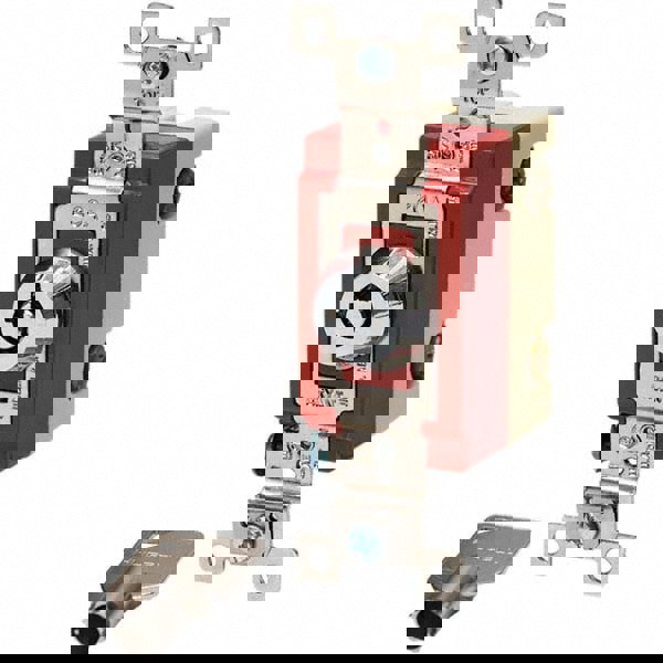 Key Switches; Switch Type: 4 Tumbler ; Switch Sequence: On-Off ; Contact Form: DPDT ; Actuator Type: Barrel ; Terminal Type: Screw ; Amperage at 125 VAC: 20