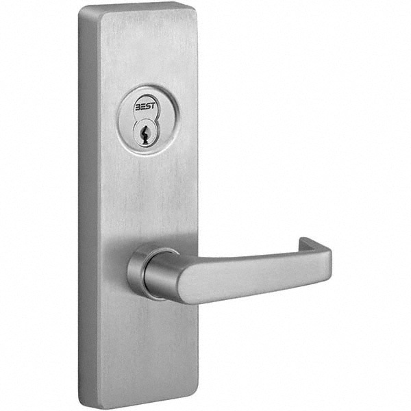 Satin Stainless Steel Finish, Steel Lever Trim