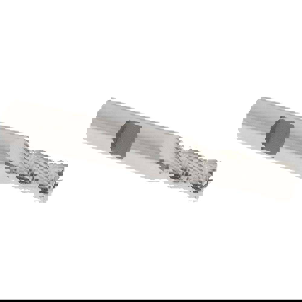 Square End Mill: 5/16'' Dia, 3/4'' LOC, 3/8'' Shank Dia, 2-1/2'' OAL, 4 Flutes, Cobalt